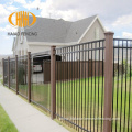 cheap ornamental steel bar pressing iron fence panels